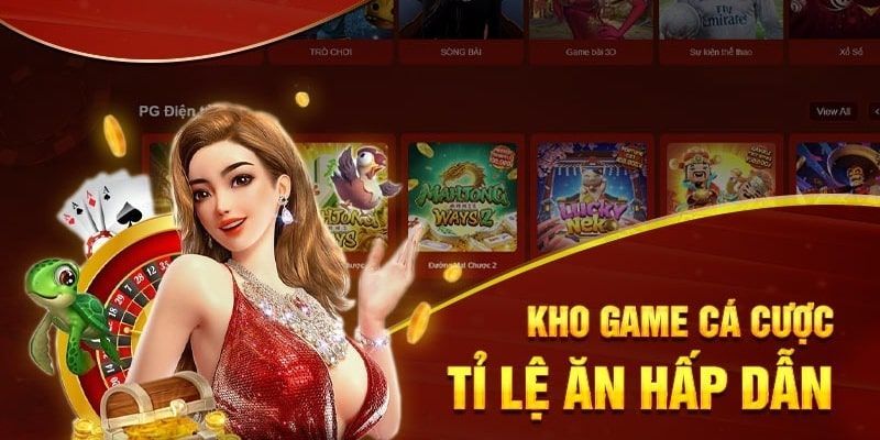 Các trò chơi cuốn hút đang có mặt trên Casino 77Win