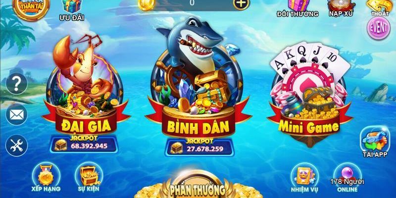 Luật chơi bắn cá jackpot cơ bản mà người chơi cần biết