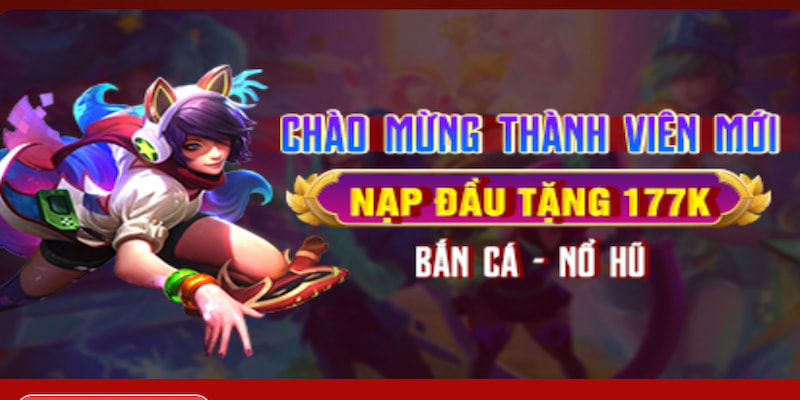 Ưu đãi chào mừng thành viên mới tại trang game 